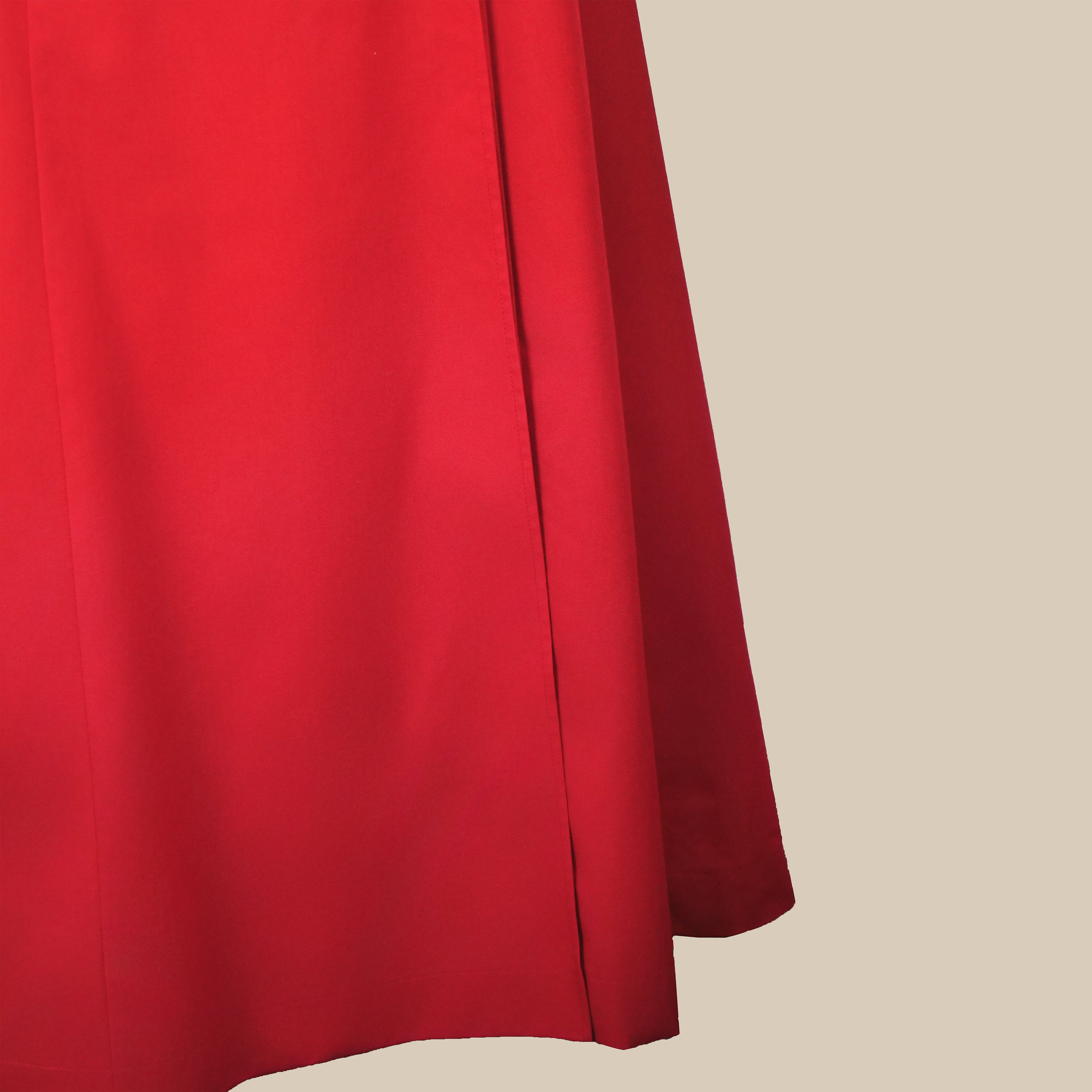 Women's Red Choir Cassock – Double-breasted