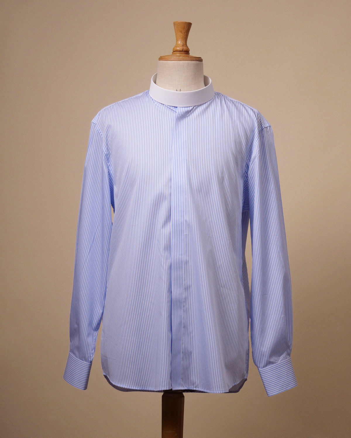Men's Striped Cotton Tunic Clergy Shirt – Custom made