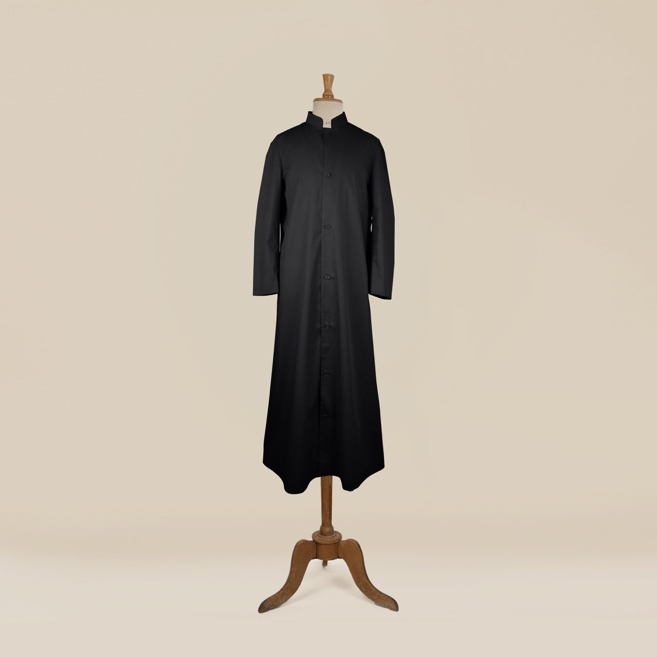 J. Wippell & Co-Child's Black Choir Cassock – Single-breasted-Choir Wear