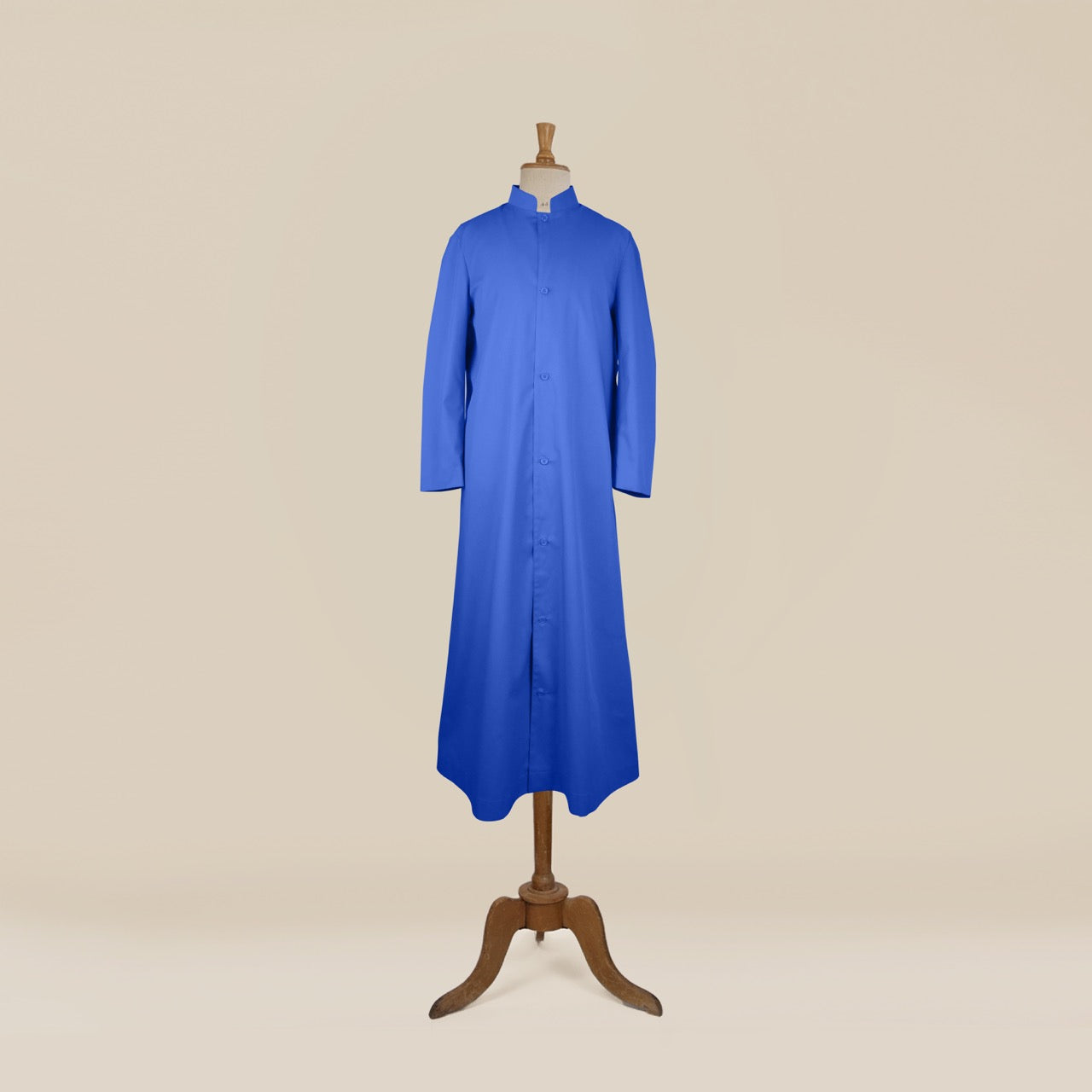 Child's Blue Choir Cassock – Single-breasted