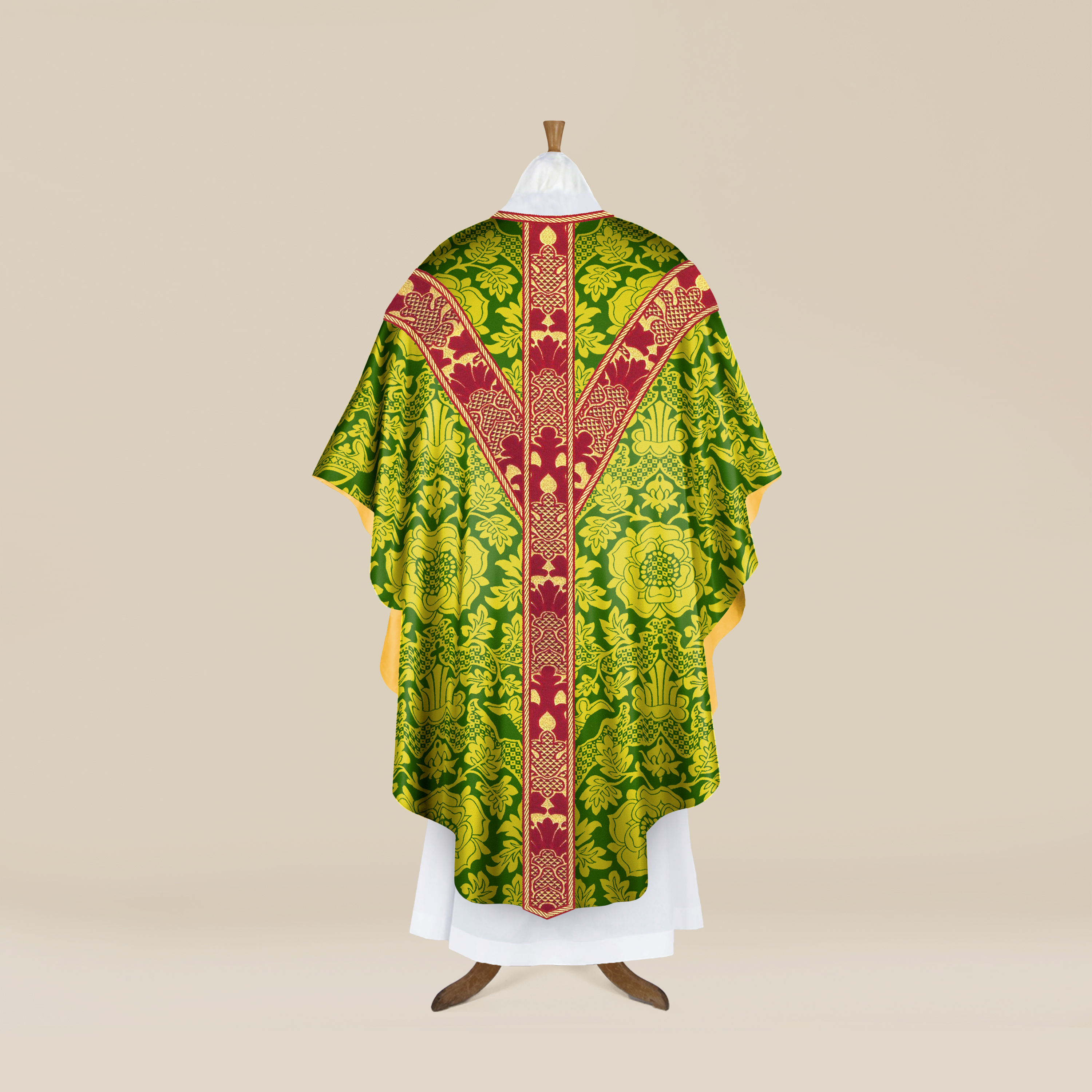 'St Margaret' Chasuble & Stole with 'Ludlow' Orphreys