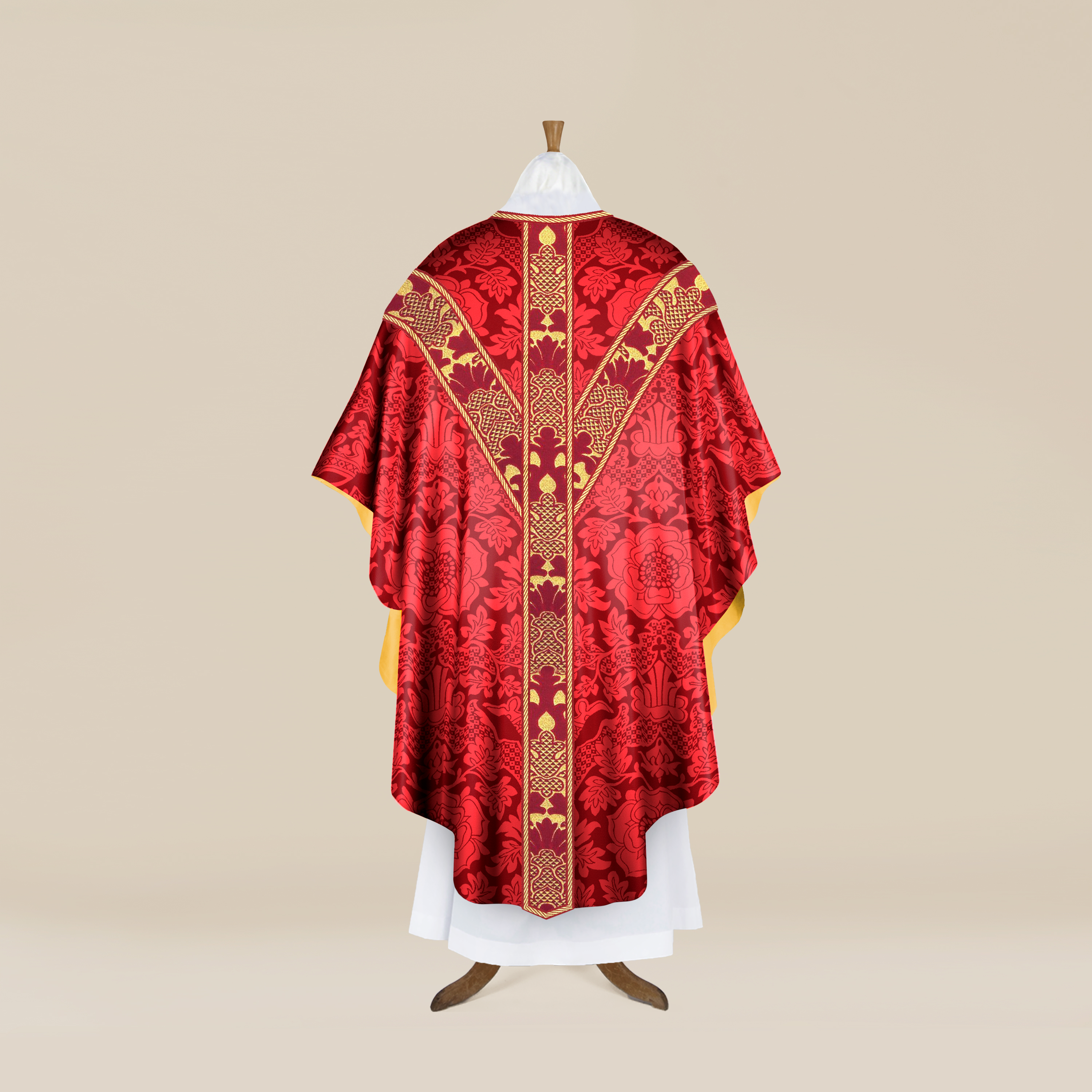 'St Margaret' Chasuble & Stole with 'Ludlow' Orphreys