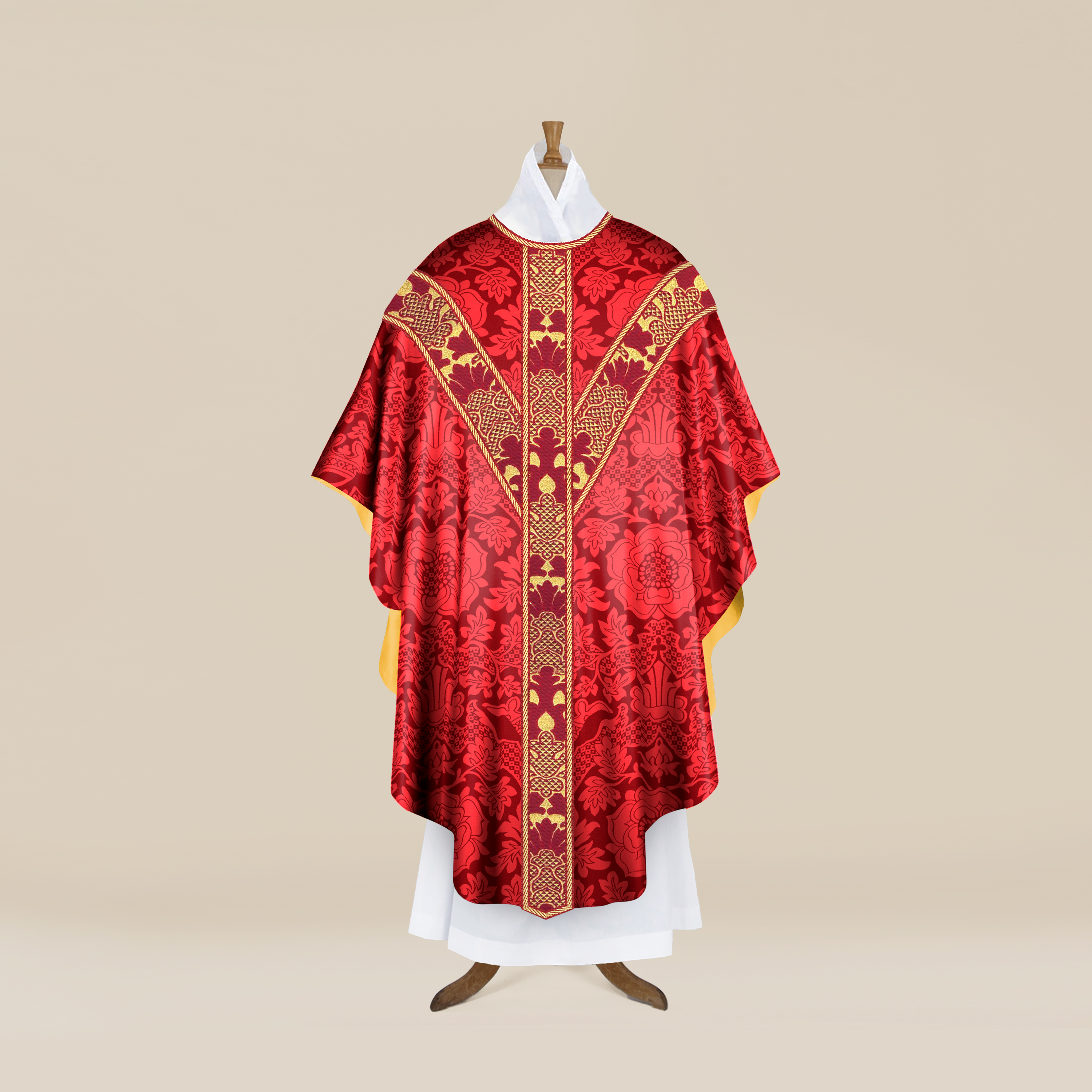 'St Margaret' Chasuble & Stole with 'Ludlow' Orphreys