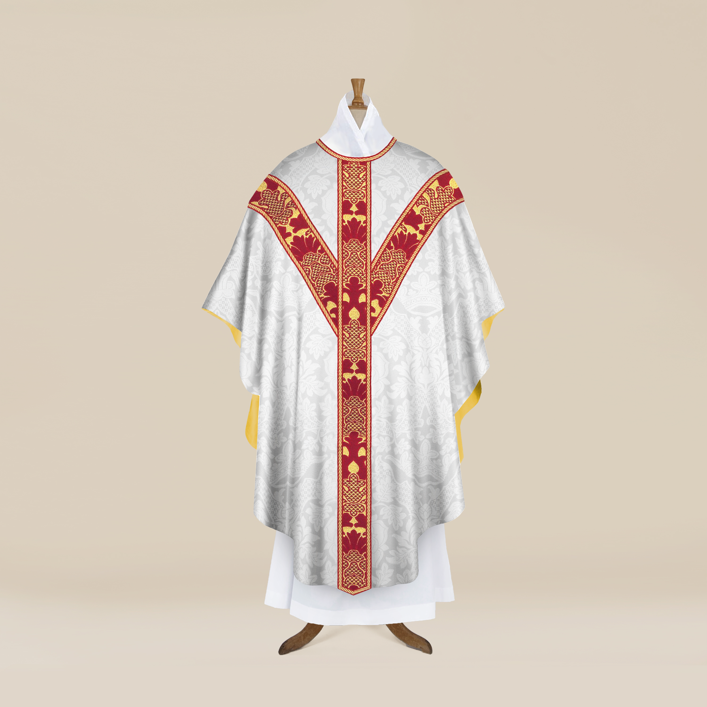 'St Margaret' Chasuble & Stole with 'Ludlow' Orphreys