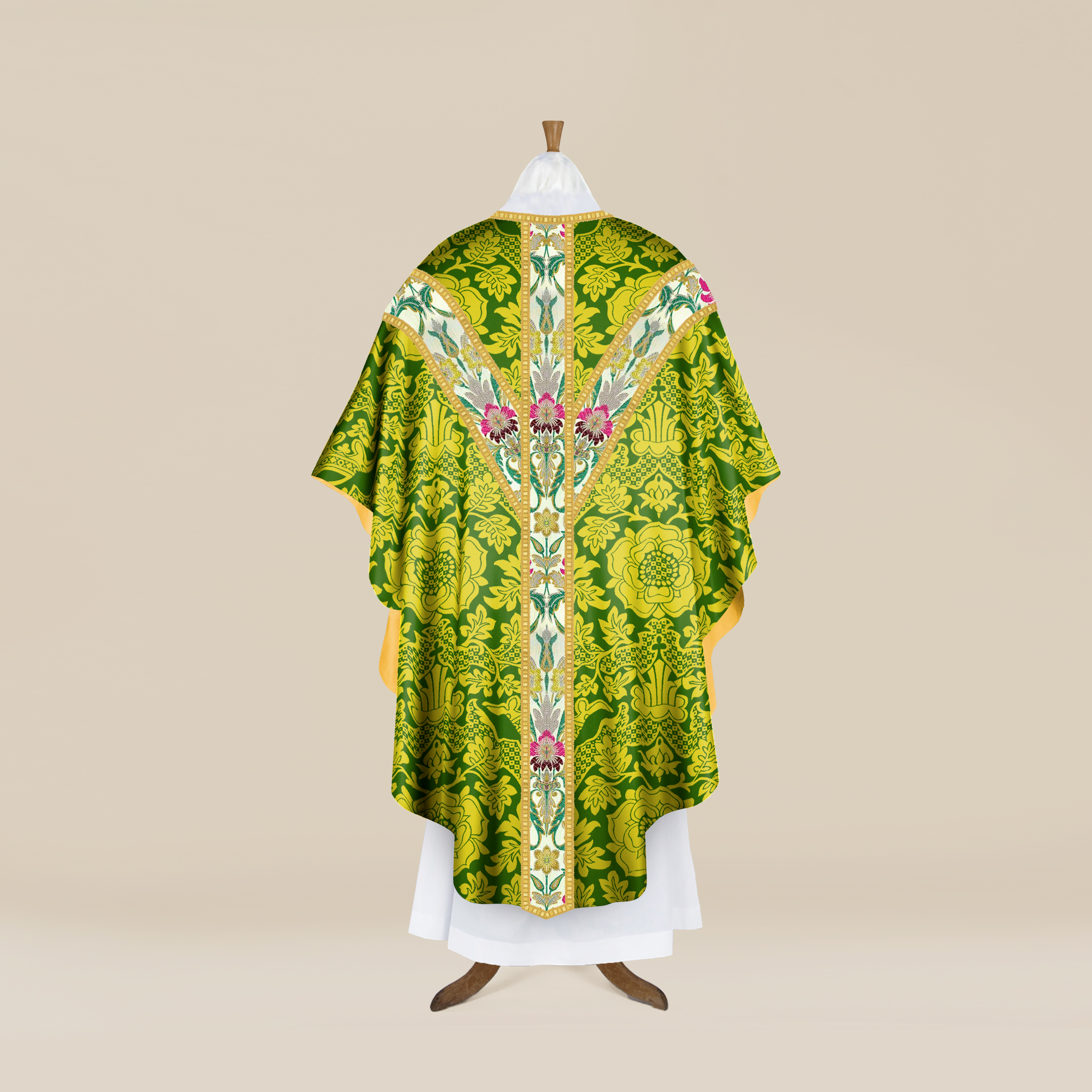 'St Margaret' Chasuble & Stole with 'Portugese' Orphreys