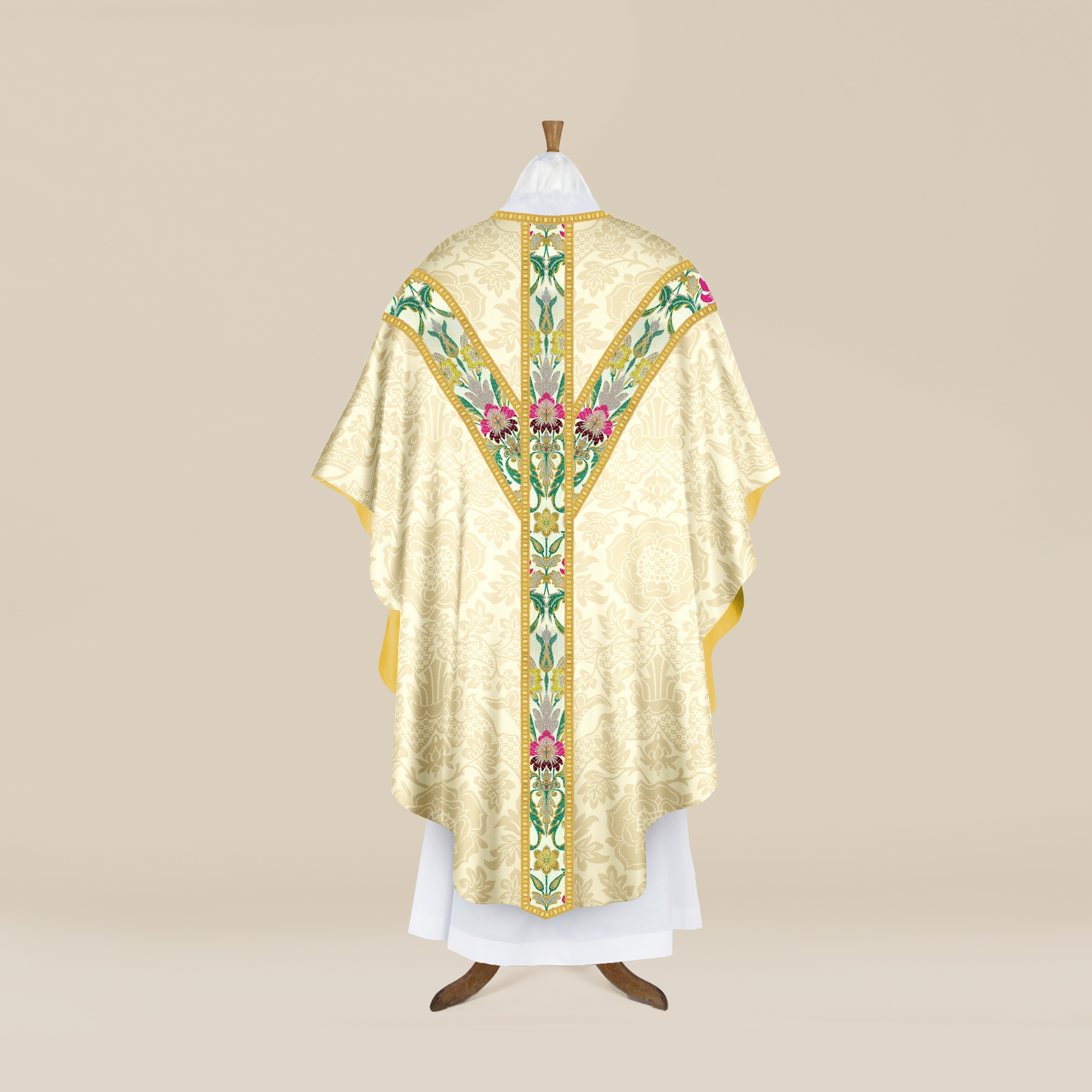 'St Margaret' Chasuble & Stole with 'Portugese' Orphreys