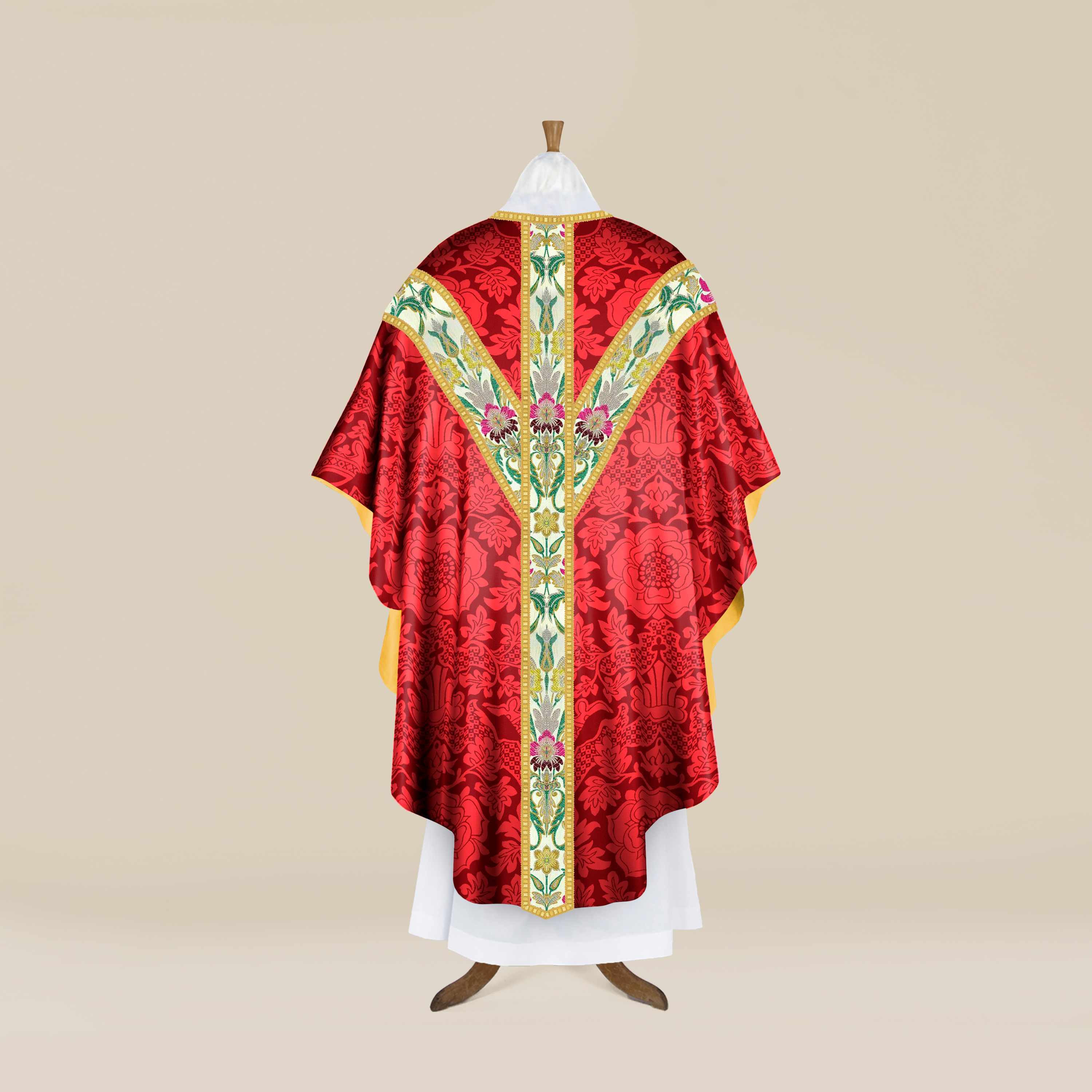 'St Margaret' Chasuble & Stole with 'Portugese' Orphreys