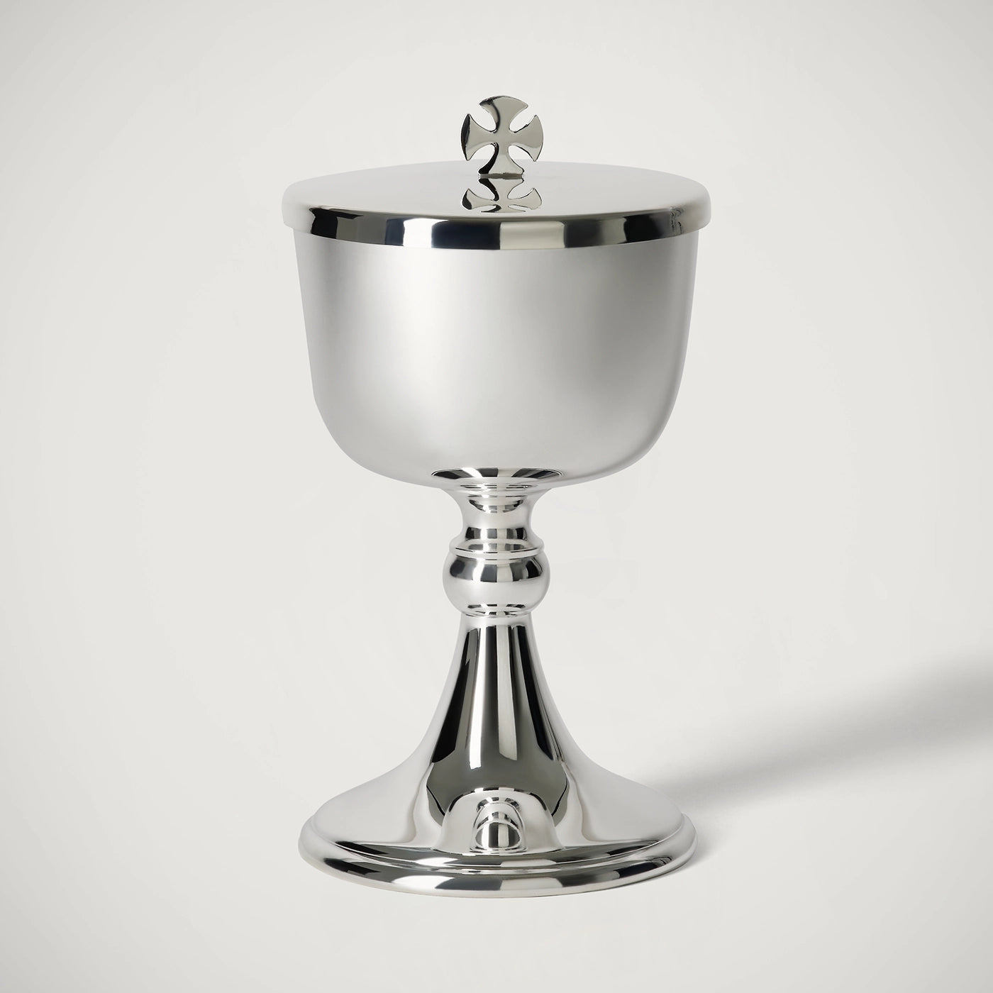 Silver Plated Old English Ciborium