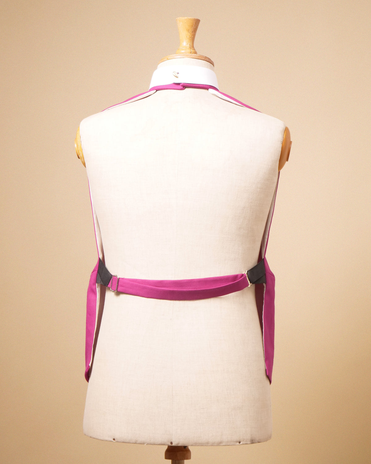 Men's Roman Purple Full Collar Vest Stock