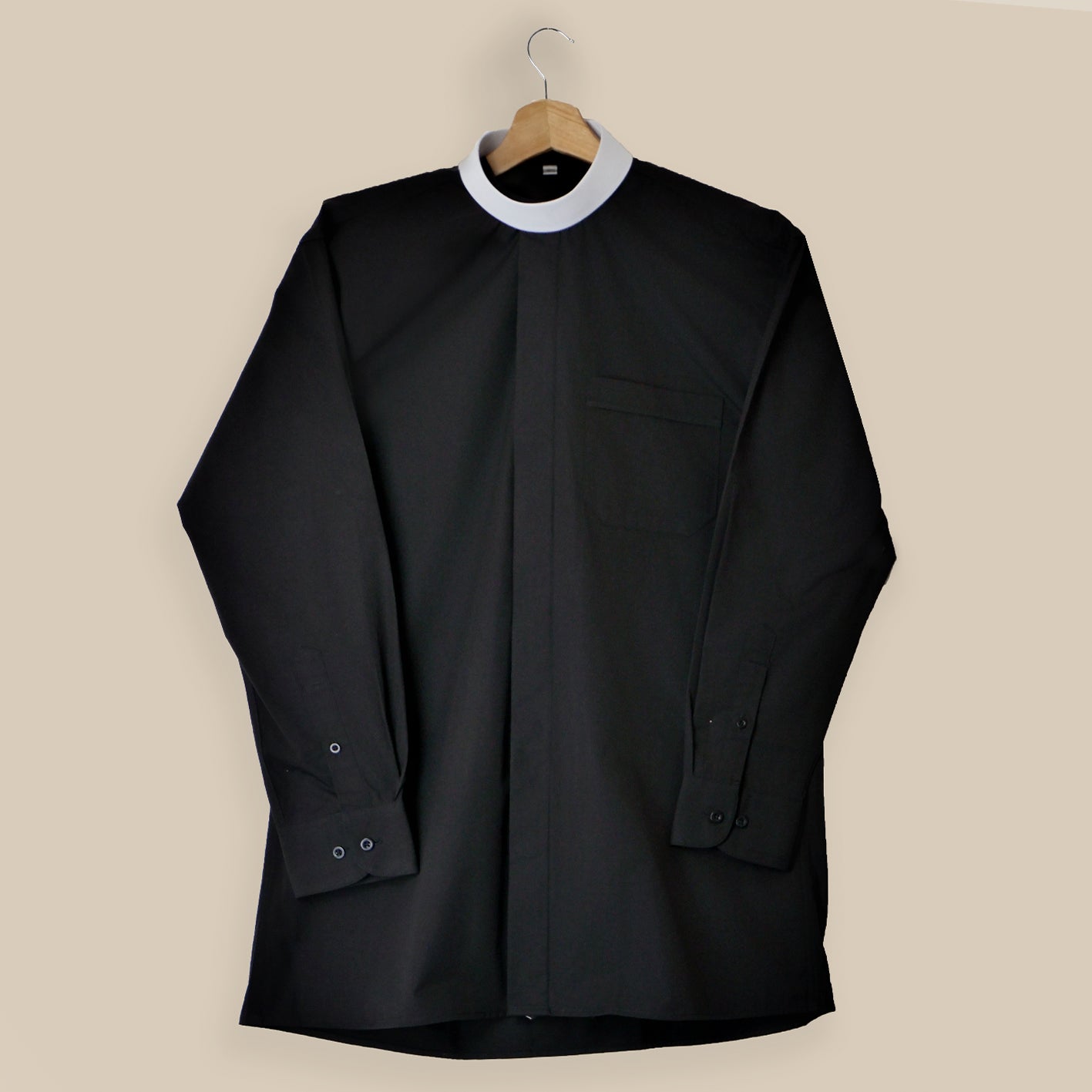 Fly-Front Clergy Shirt