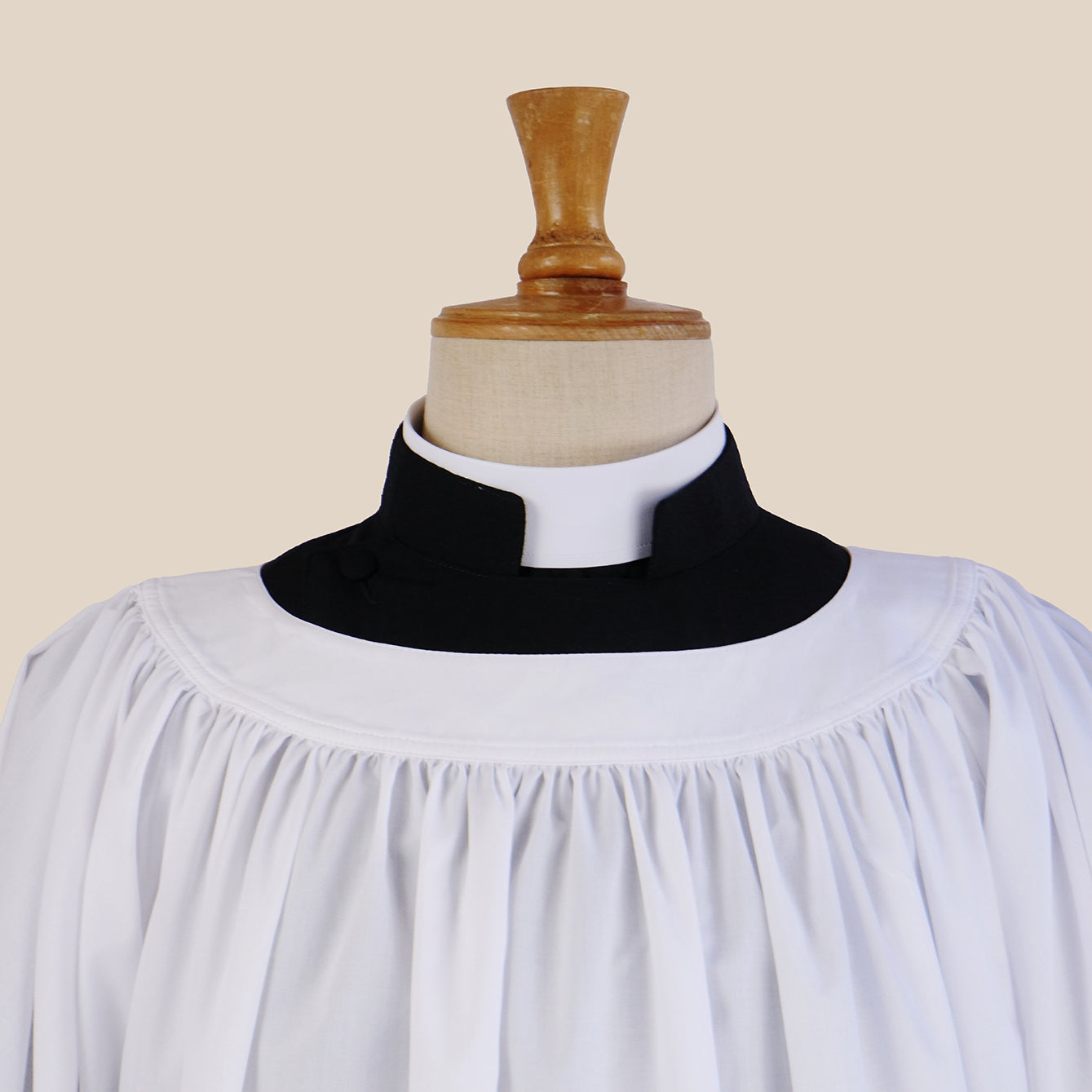 Rounded-Sleeve Surplice