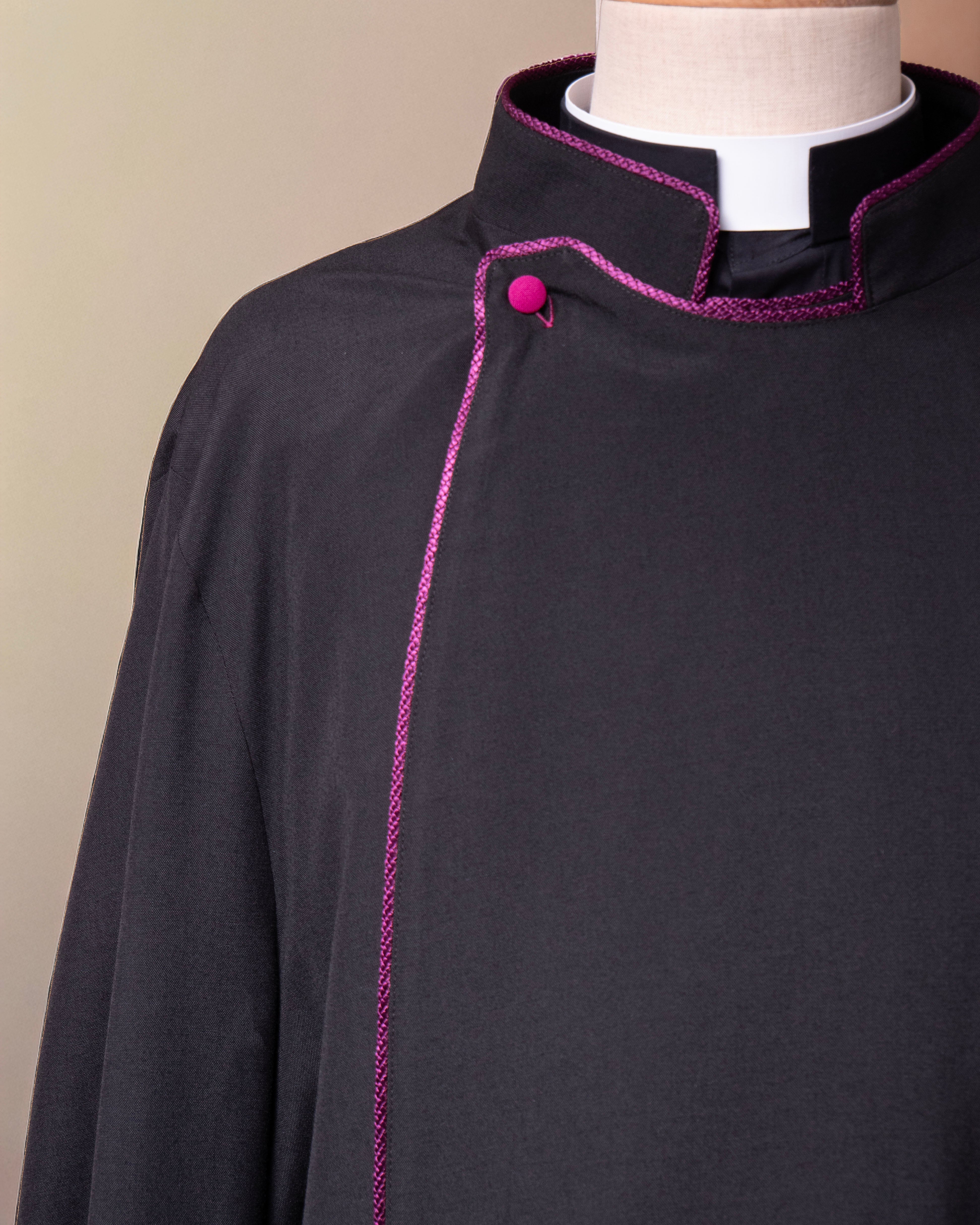 Purple Piping - Custom Cassock Add-On