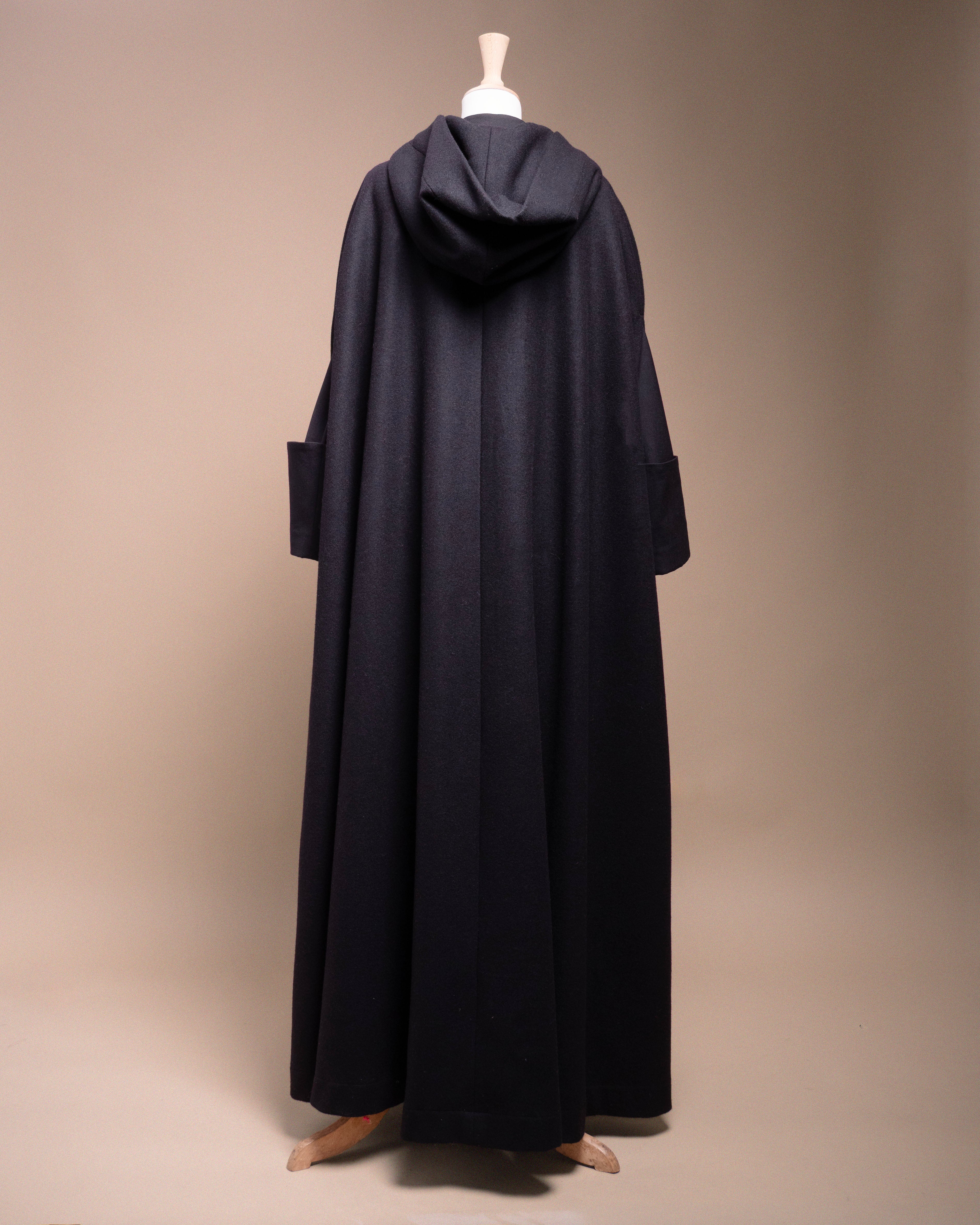 Hooded Clerical Cloak