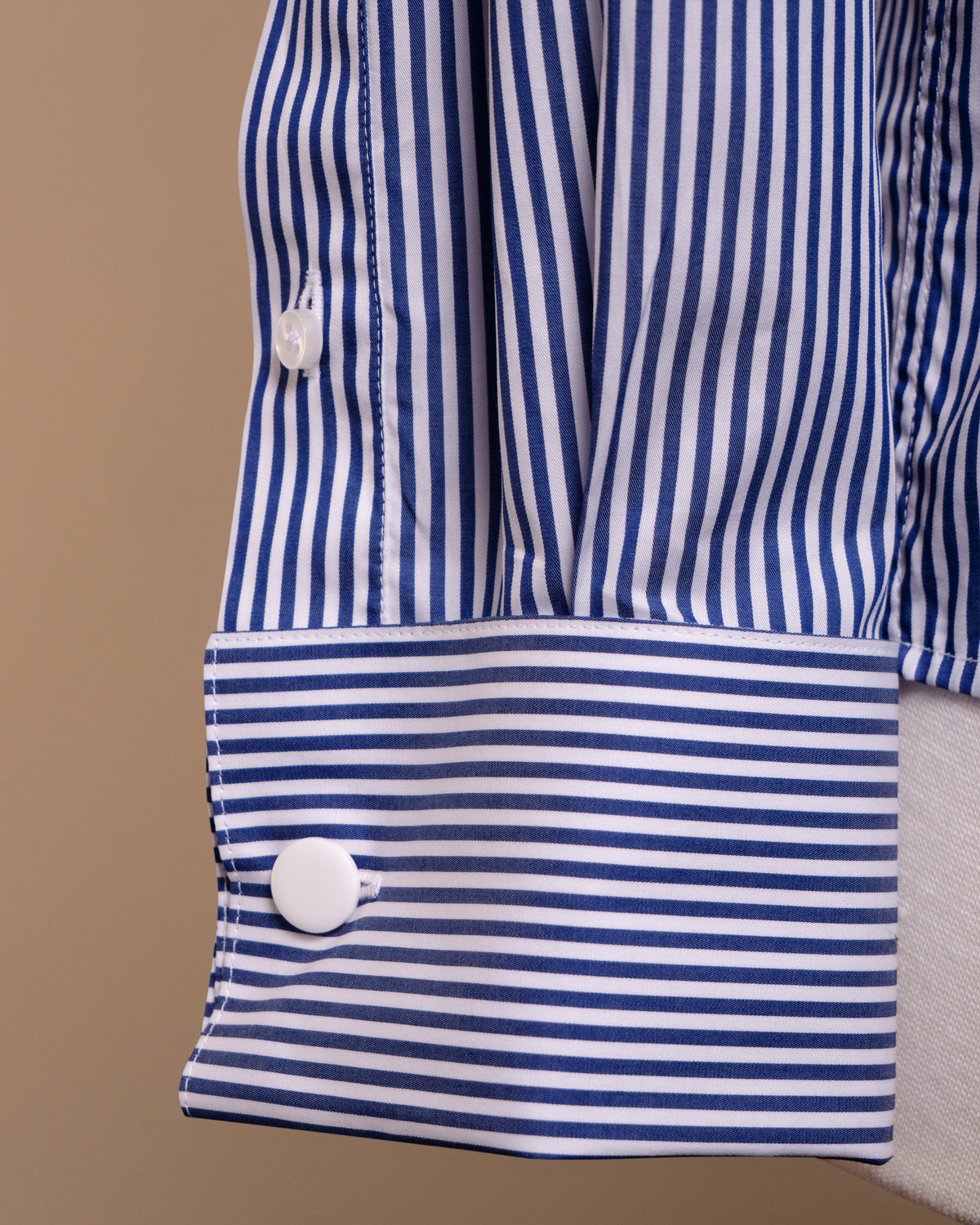 Men's Striped Cotton Tonsure Clergy Shirt – Custom made