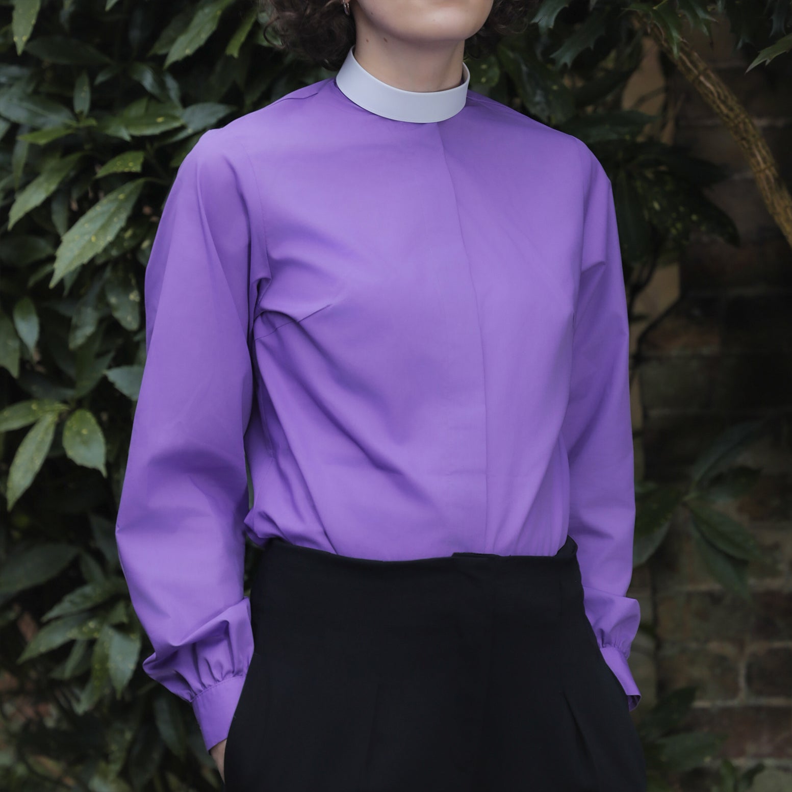 Custom Women's Clergy Shirt — Classic Style