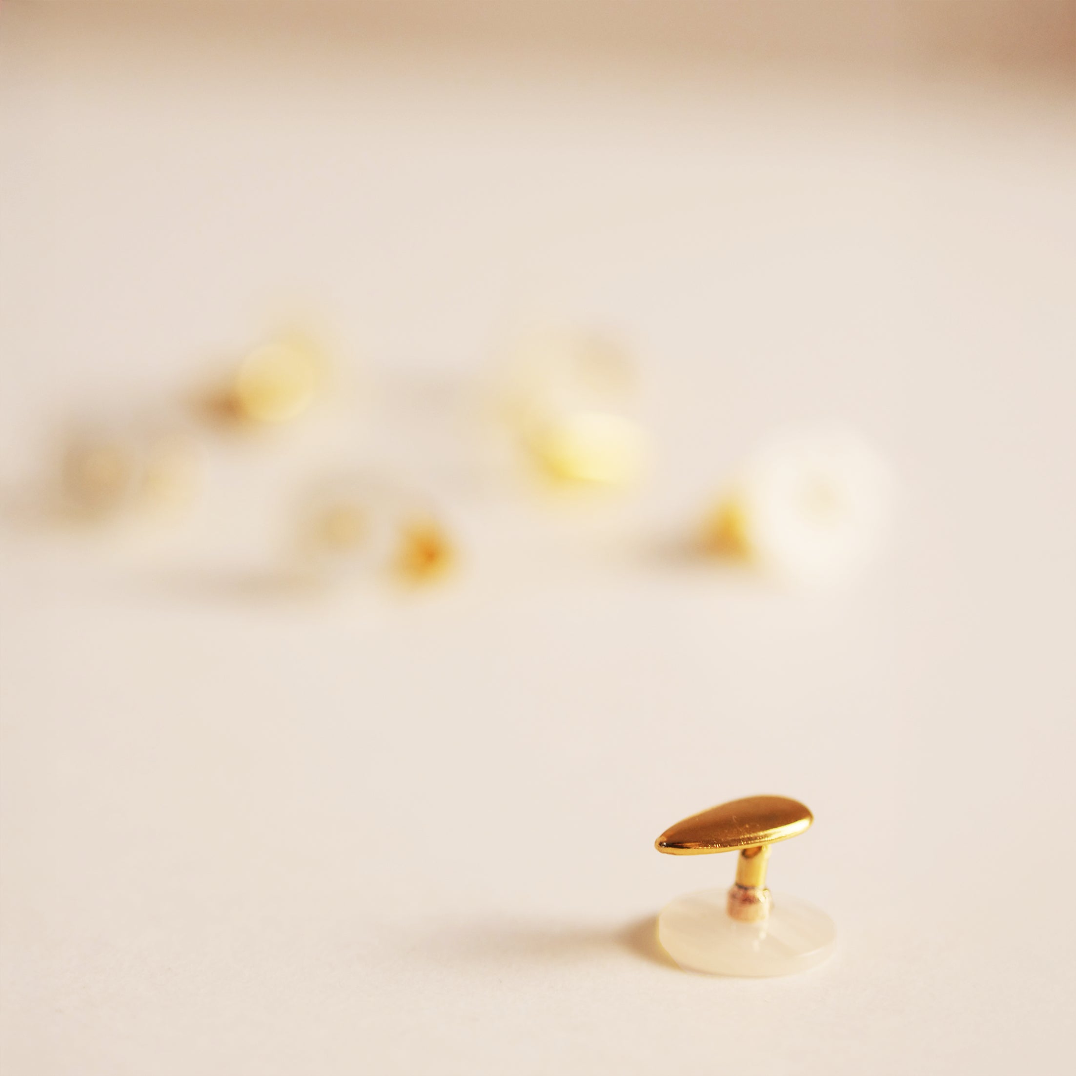 Pear-shaped Clergy Stud