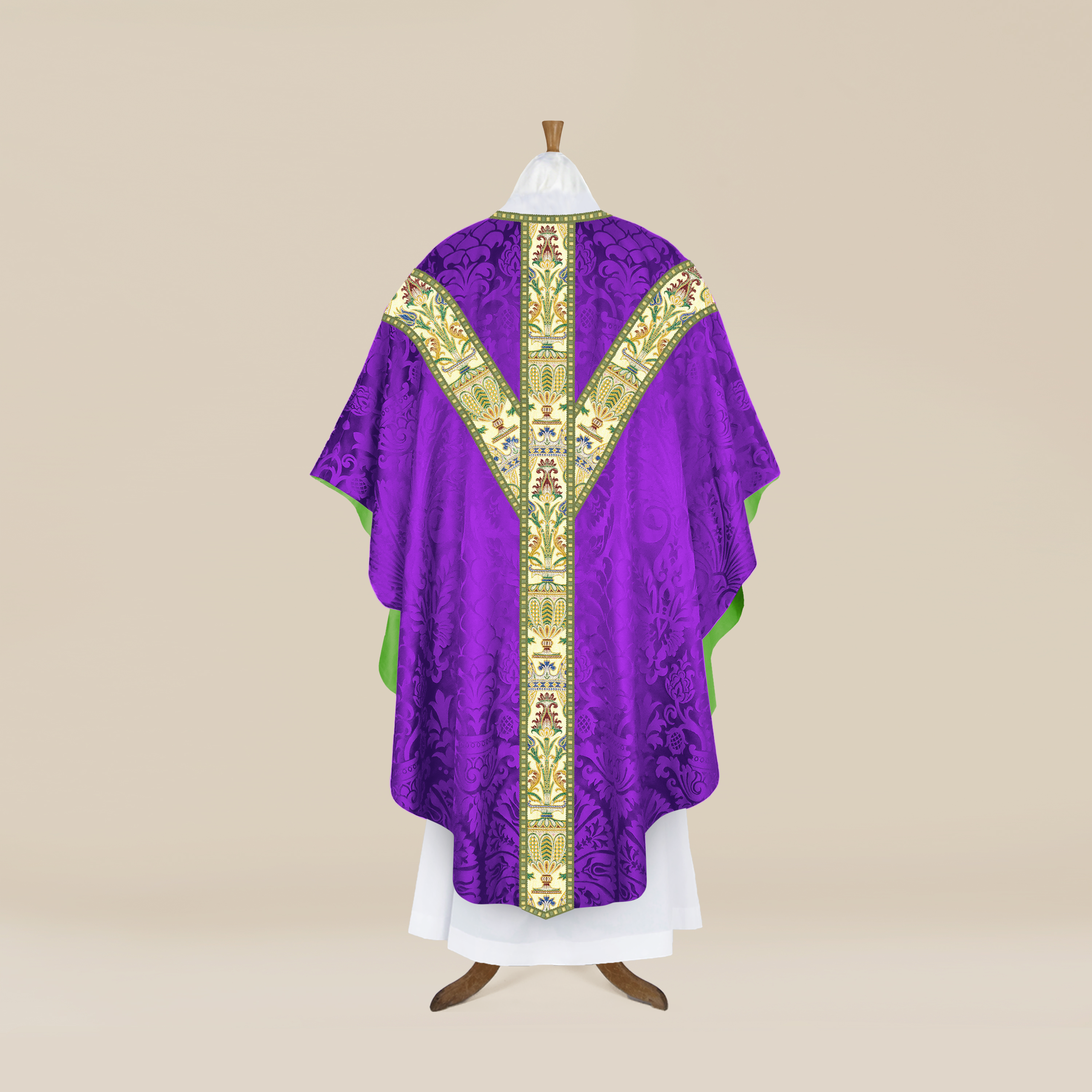 'St Nicolas' Chasuble & Stole with 'Venetian' Orphreys