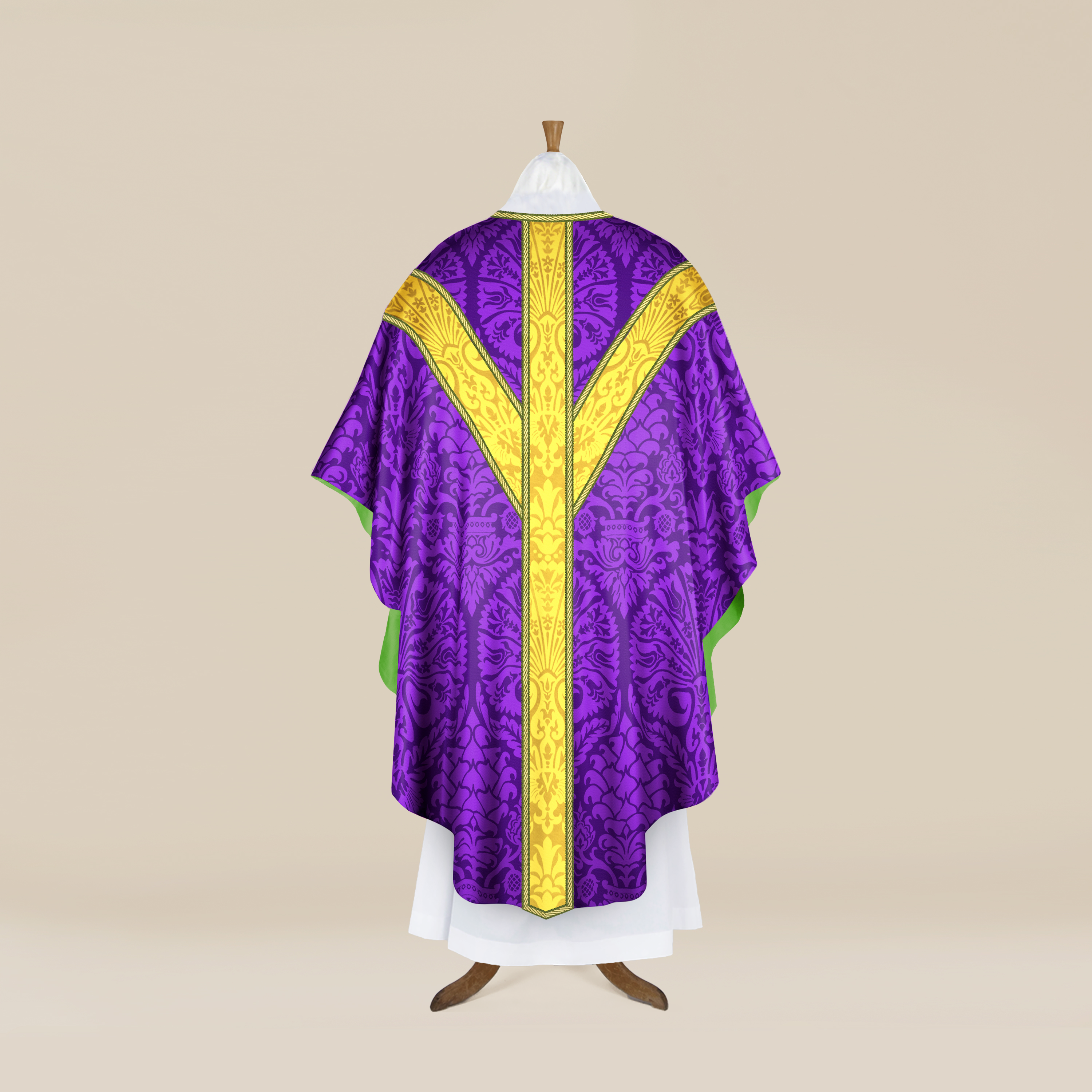 'St Nicolas' Chasuble & Stole with 'St Nicolas' Orphreys