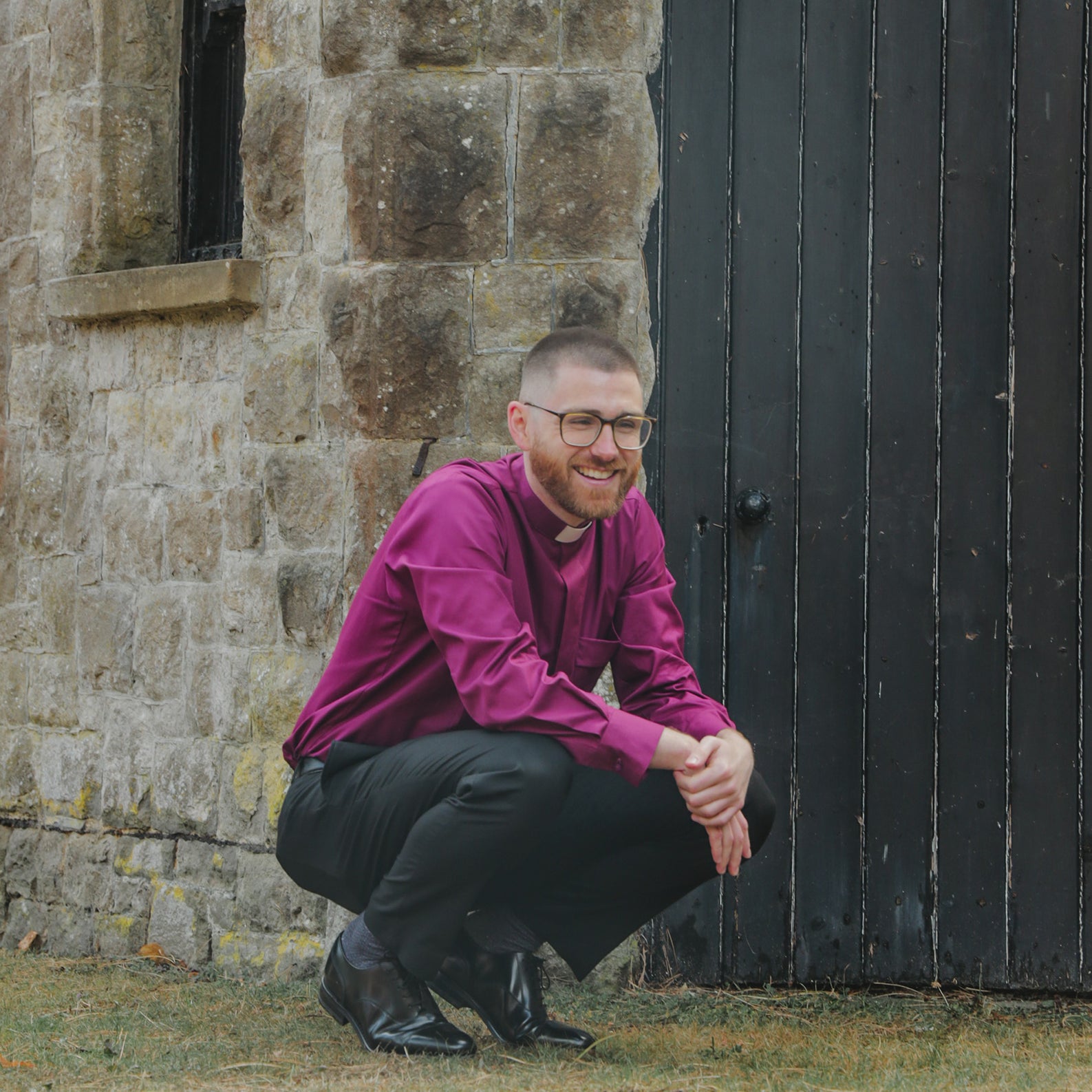 Custom 1.25" Tab Collar Clergy Shirt